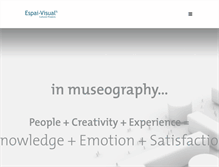 Tablet Screenshot of espai-visual.com